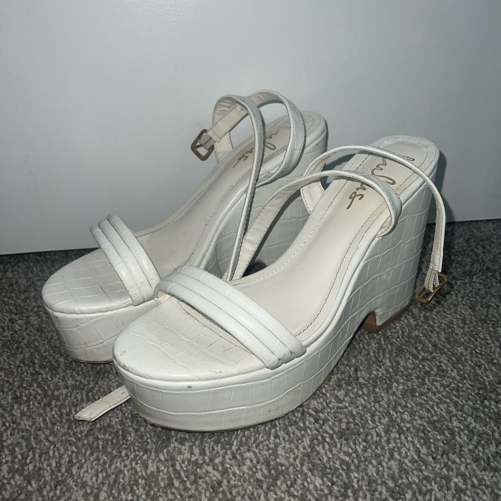 Lulus White Platform Sandals